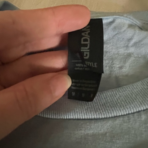 Peter Gabriel i/o 2023 Tour Blue Graphic T-Shirt NWOT size M - Picture 2 of 2